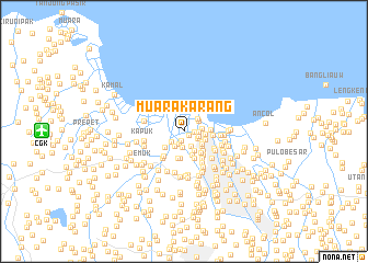 map of Muarakarang