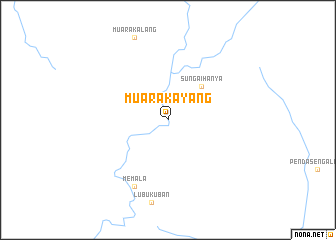 map of Muarakayang