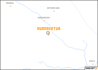 map of Muaraketua