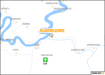 map of Muarakumpe