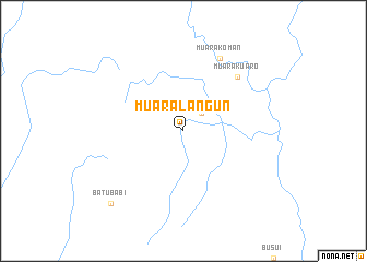 map of Muaralangun