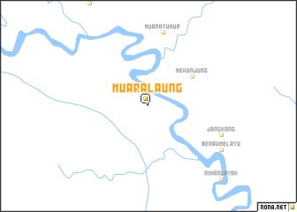 map of Muaralaung