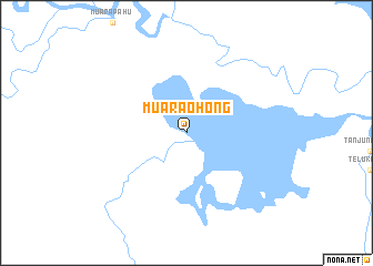 map of Muara Ohong