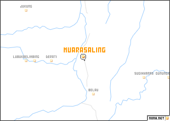 map of Muarasaling