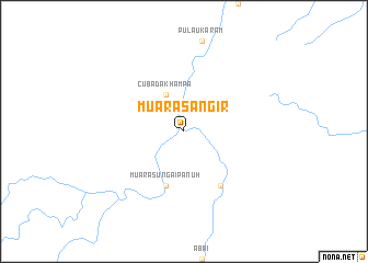 map of Muarasangir