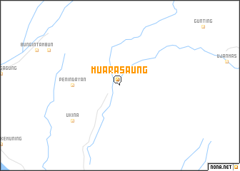 map of Muarasaung