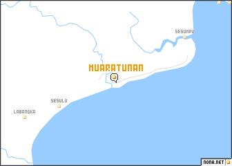 map of Muaratunan