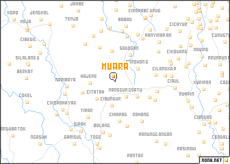 map of Muara