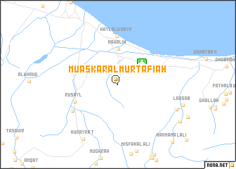 map of Mu‘askar al Murtafi‘ah