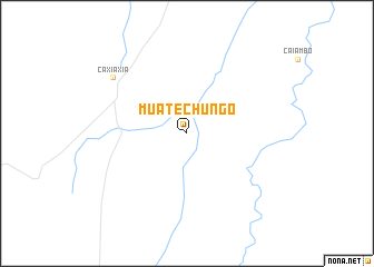 map of Muatechungo