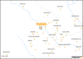 map of Muaua