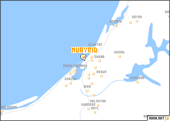 map of Mu‘ayrīḑ