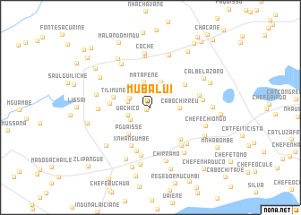 map of Mubálui