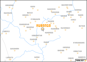 map of Mubanga