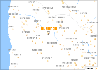 map of Mubanga