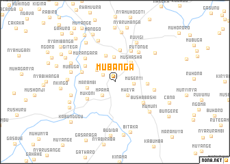 map of Mubanga