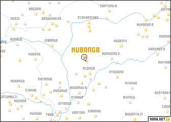 map of Mubanga