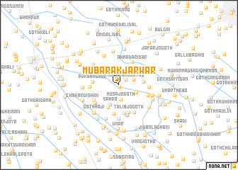 map of Mubārak Jarwār