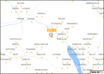 map of Muba