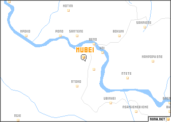 map of Mubei