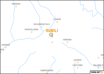 map of Mubili