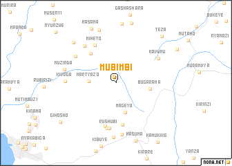 map of Mubimbi