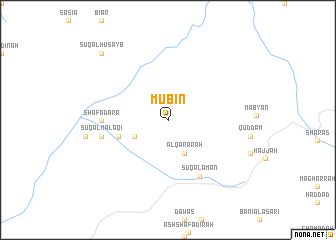 map of Mubīn
