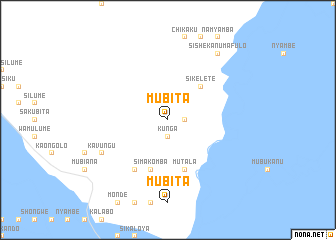 map of Mubita