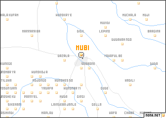 map of Mubi