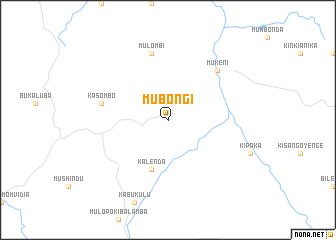 map of Mubongi