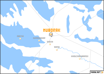 map of Muborak