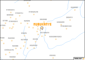 map of Mubukanye