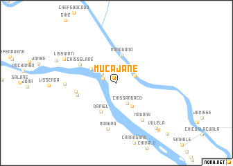 map of Mucajane