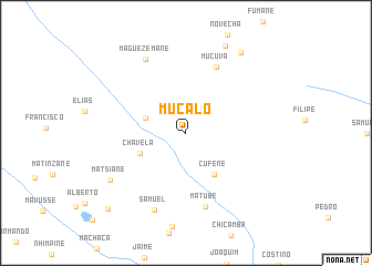 map of Mucalo