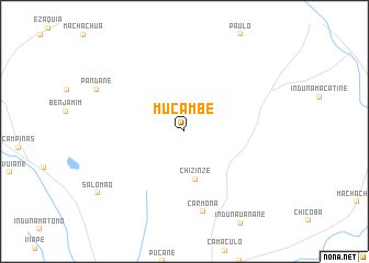 map of Mucambe