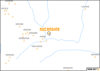 map of Mucandire