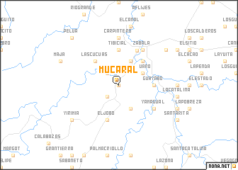 map of Mucaral