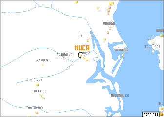 map of Muça