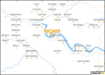 map of Mực Ðiền