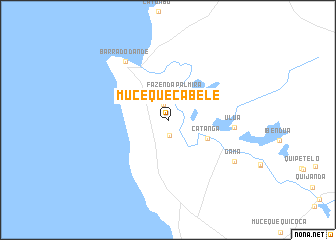 map of Muceque Cabele