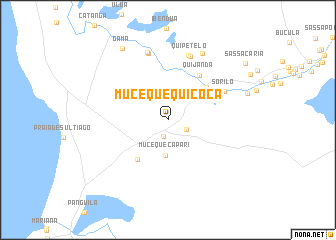map of Muceque Quicoca