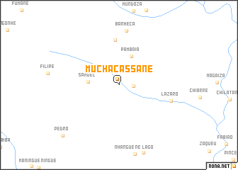 map of Muchacassane