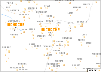 map of Muchache