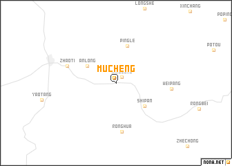 map of Mucheng