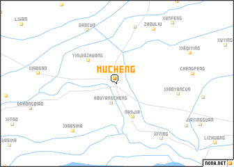 map of Mucheng