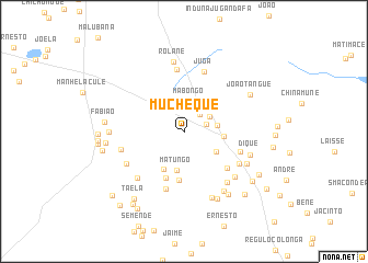 map of Mucheque