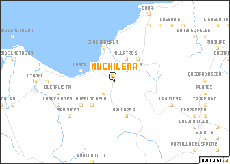 map of Muchilena