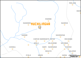map of Muchilingwa