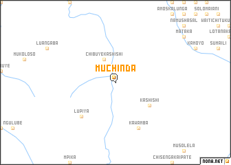 map of Muchinda