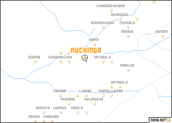 map of Muchinga